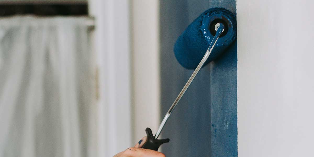 how to fix paint streaks on walls